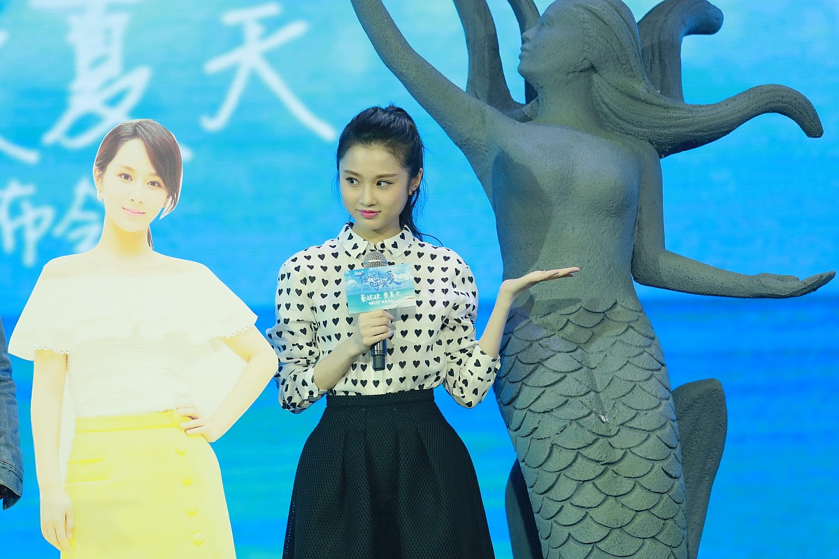 2016年7月26日,北京,电影《在世界中心呼唤爱》电影推广曲发布会.***_