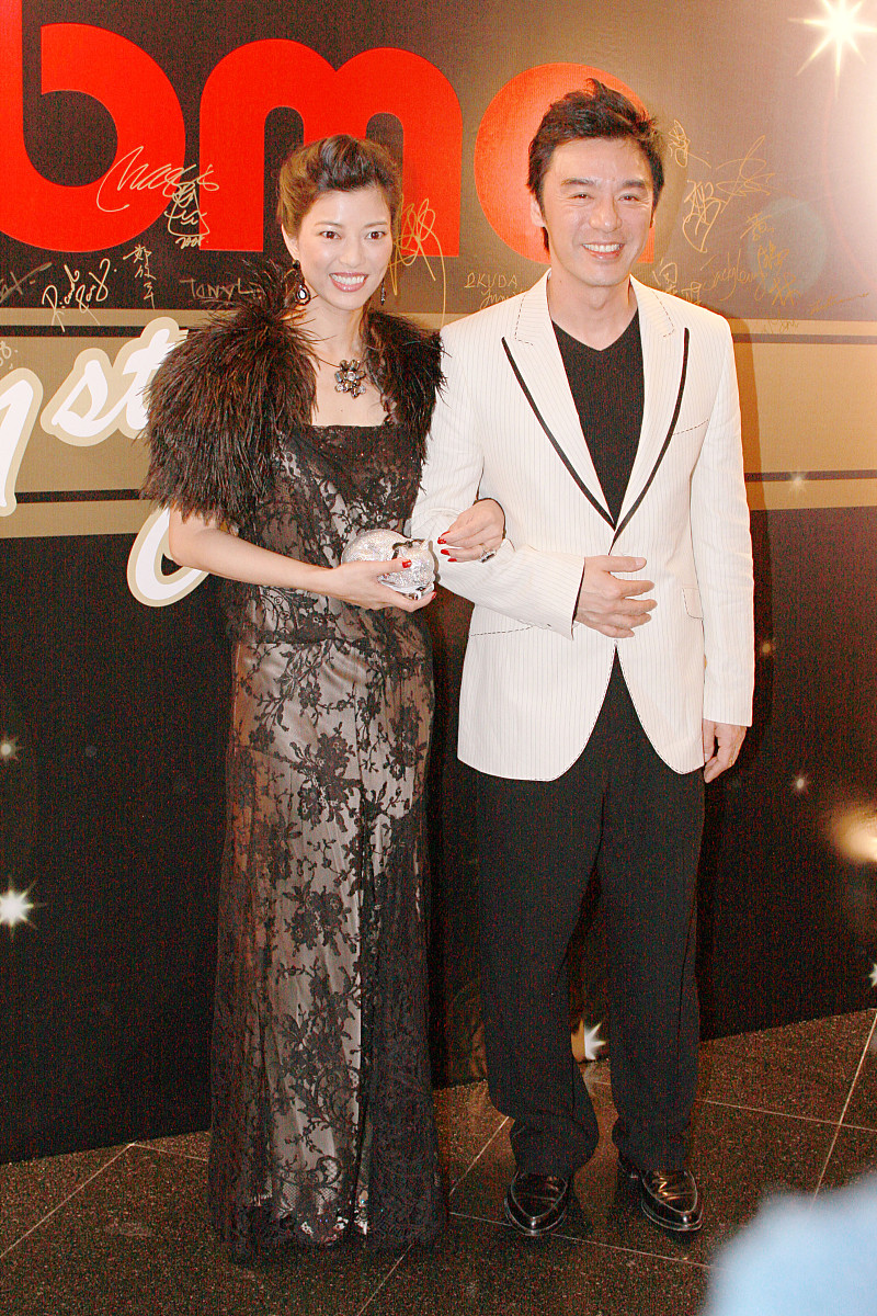 2008年2月22日,香港,bma博美娱乐集团有限公司举行春茗晚宴.钟镇涛(右