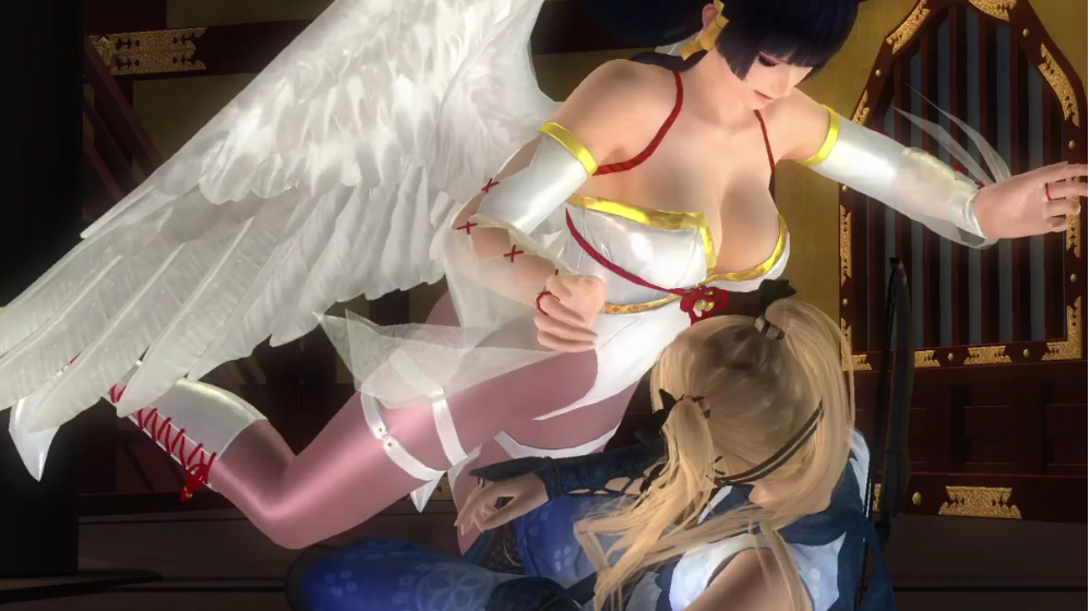 [图]DOA5:女恶魔对战女忍时居然用出了饿虎扑羊的操作,我是真服了