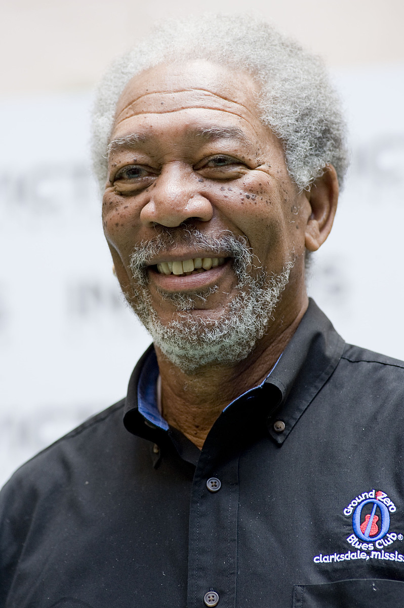 2010年2月5日讯,罗马,摩根·弗里曼(morgan freeman)当地时间2月4日为