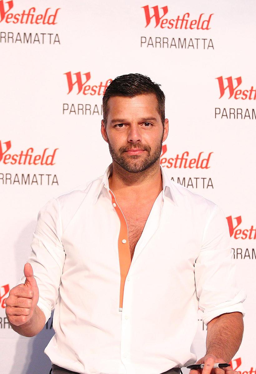 2013年5月10日讯,悉尼,当地时间5月9日,瑞奇·马丁(ricky martin)出席