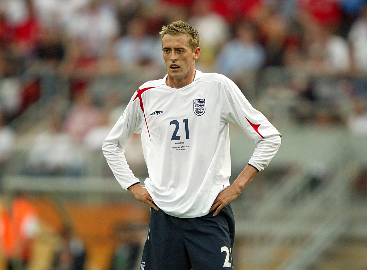 2006年6月15日,世界杯b组,英格兰2-0击败特立尼达和多巴哥.克劳奇  pe