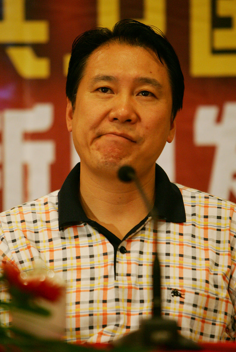 2006年9月2日,长沙,卫国出席新专辑新闻发布会.+++_+++大兵,卫国