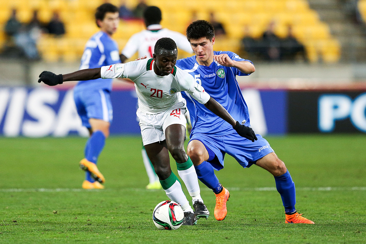 2015年6月14日,新西兰惠灵顿,2015u20世界杯1/4决赛,塞内加尔1-0乌兹