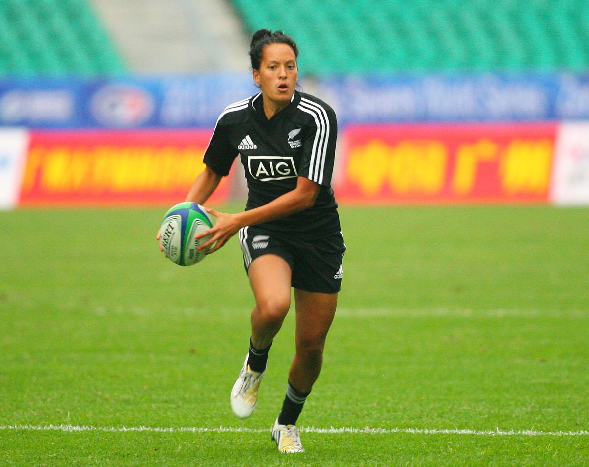 2013年3月30日,广州,2013世界女子七人制橄榄球赛,新西兰vs突尼斯.***