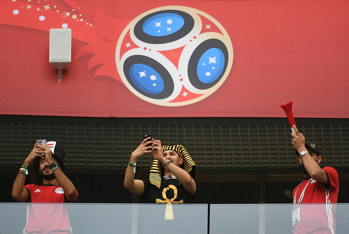 2018俄罗斯世界杯:战斗民族全面开火萨拉赫难救主 俄罗斯3-1埃及