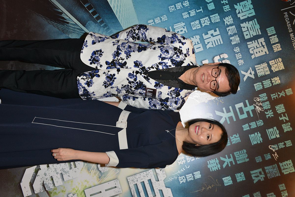 2018年8月23日,香港,电影《l风暴》香港首映礼.