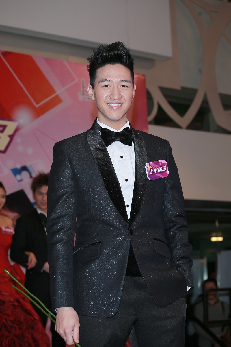 2012年12月31日,香港,明星现身香港上水广场出席跨年倒数活动《星光闪