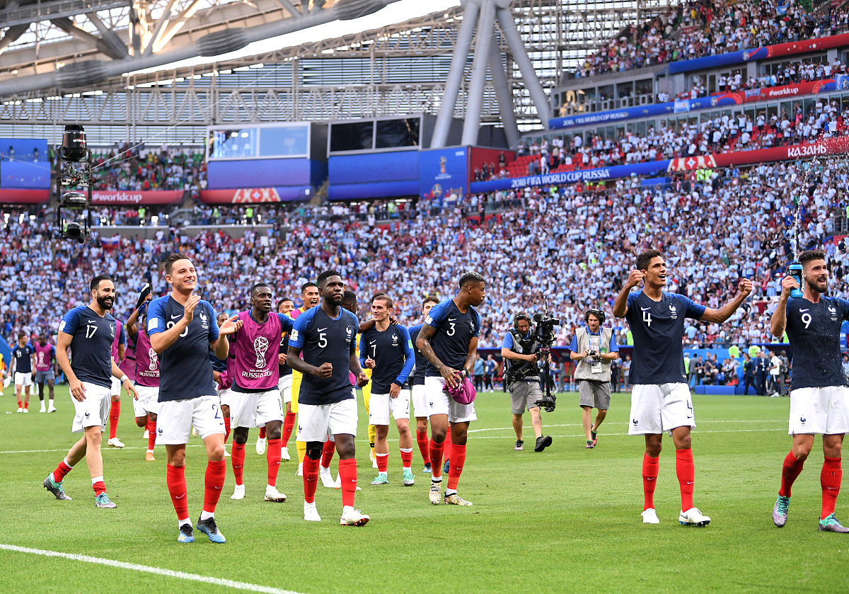 2018年6月30日,俄罗斯,2018俄罗斯<strong>世界</strong>杯d组,法国vs阿根廷.