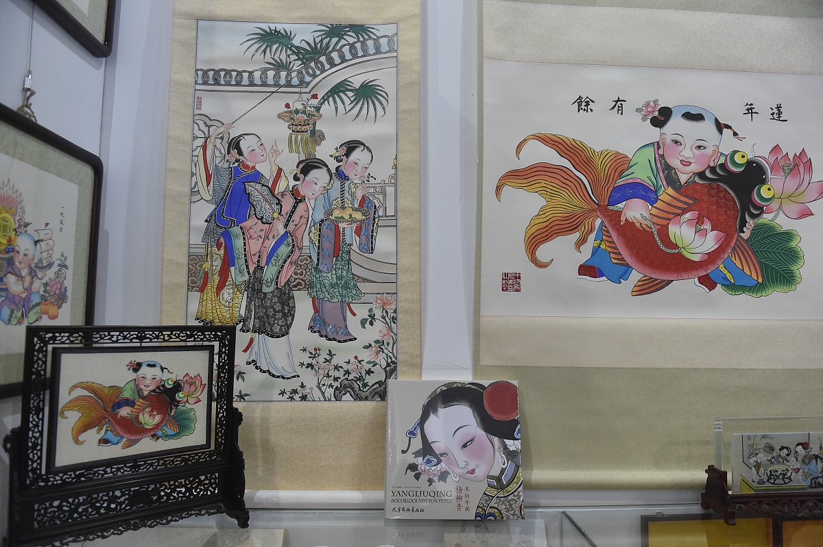 2016年10月27日, 第十一届中国北京文博会开幕.***_***杨柳青年画