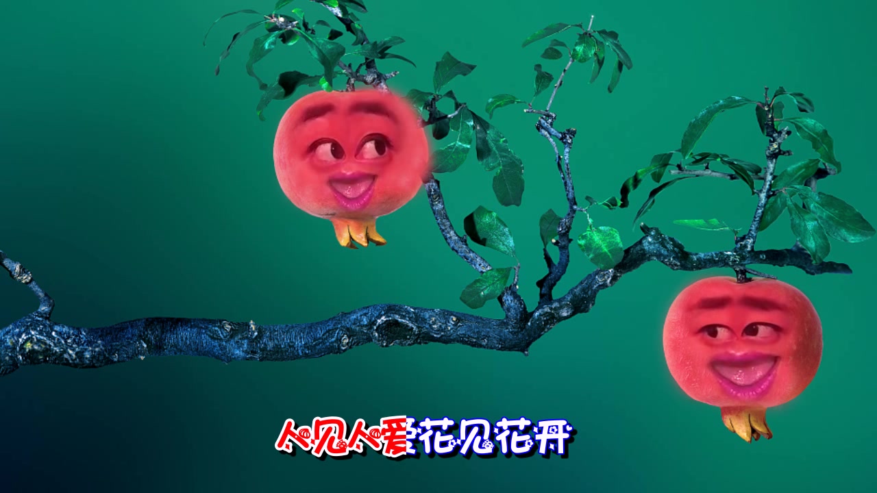 爆笑改编石榴版《爱火》,石榴的表情太搞笑了!