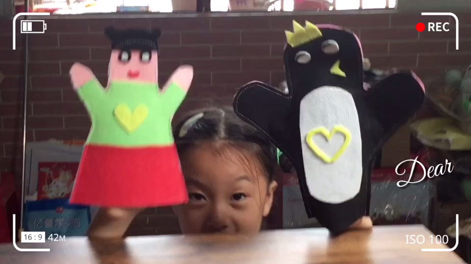 亲子互动手工 不织布手偶玩具手工