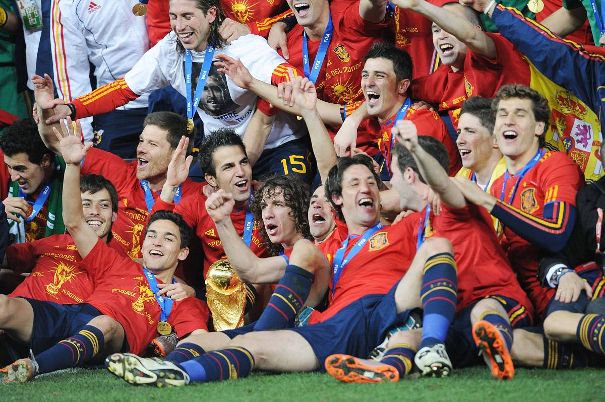 2010年7月11日,南非约翰内斯堡,2010世界杯决赛,西班牙1-0荷兰.***_**