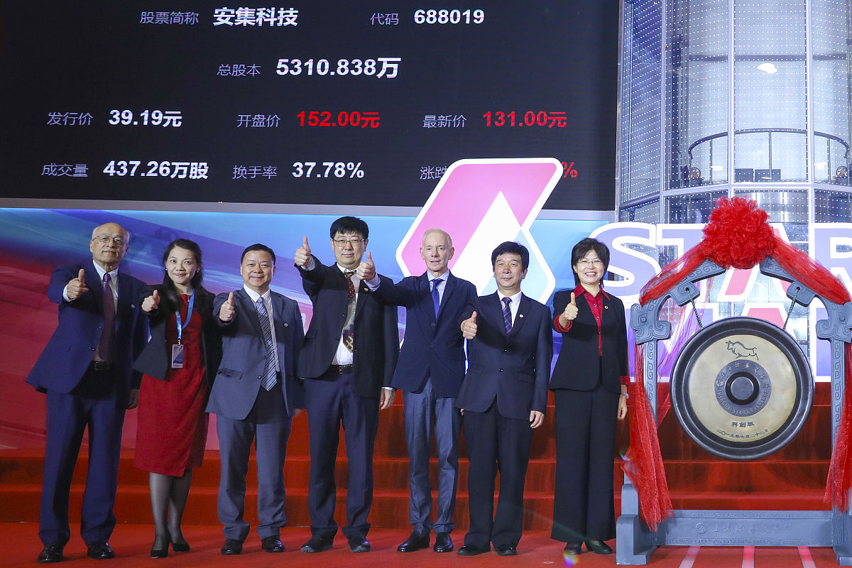 2019年7月22日,安集微电子科技(上海)股份有限公司董事长,总经理王淑