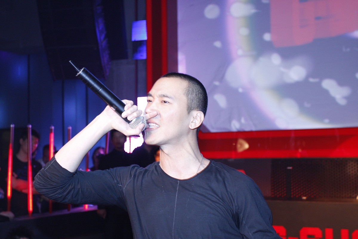 2010年9月15日,上海,运动腕表g-shock音乐派对在香港广场刘嘉玲的酒吧