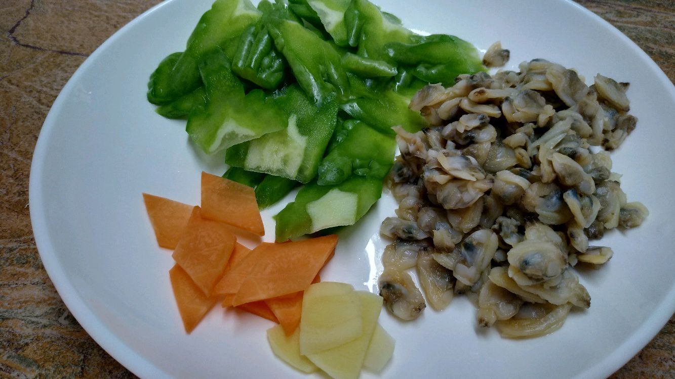 凉瓜花甲肉家常做法 我家人都说好吃 有营养