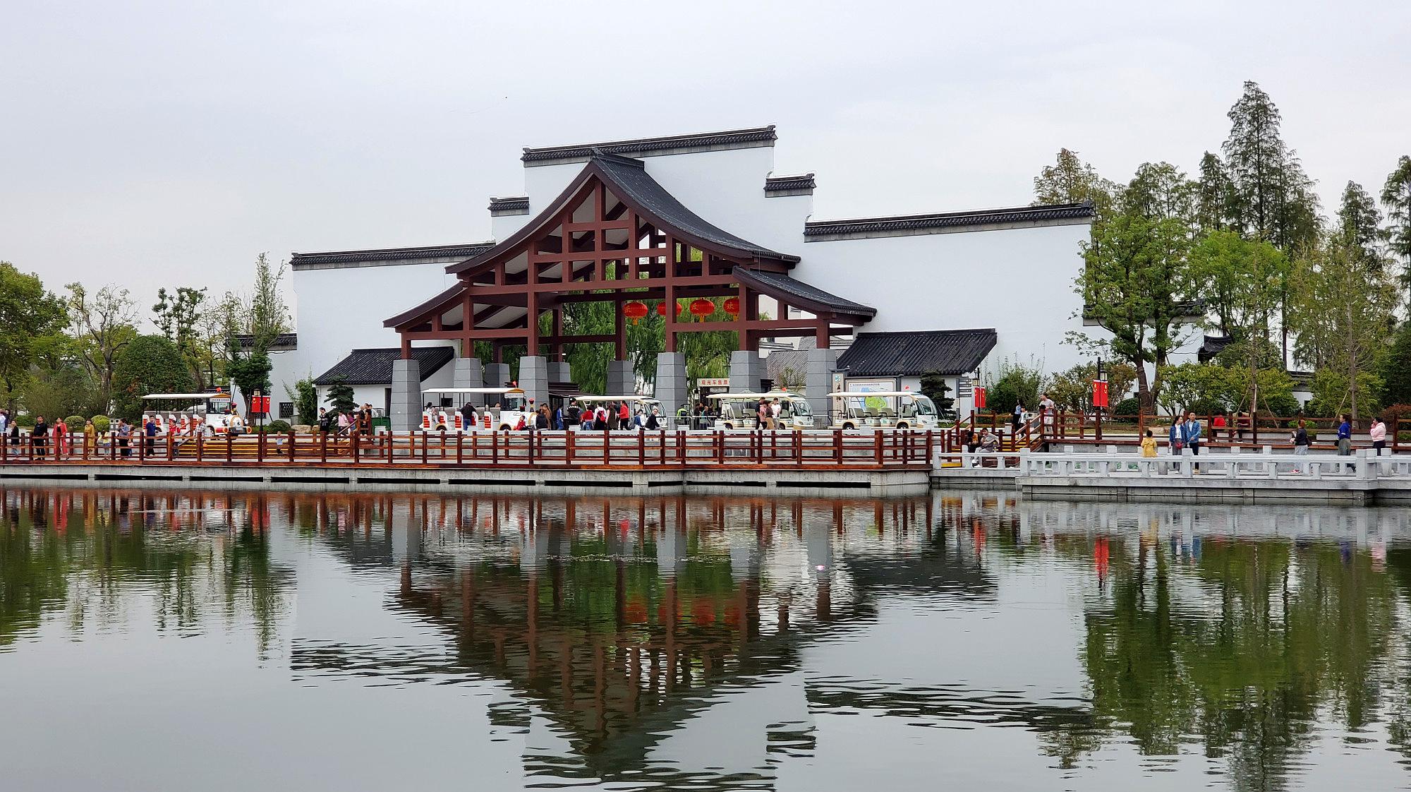 [图]马鞍山最著名的风景区，采石矶，值得一来