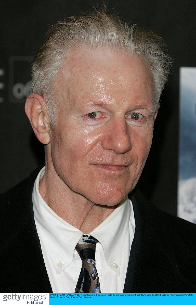 park city, ut - january 20:  actor raymond j. barry arrives to t