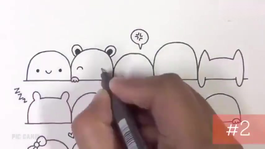 分享30个萌萌哒表情包头像,画起来试试,get自己的小表情吧!
