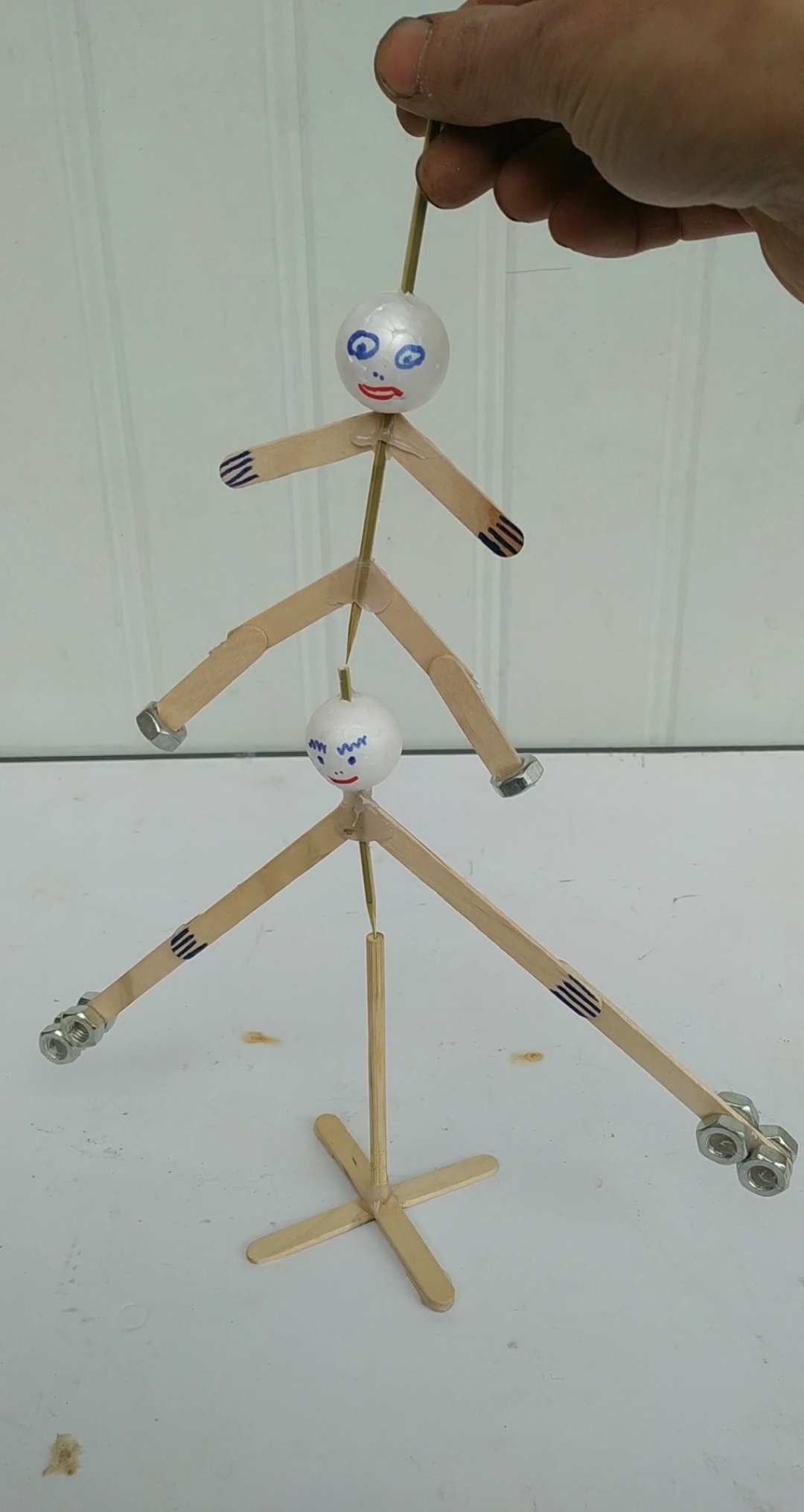 #手工制作#双层不倒翁,会倒吗