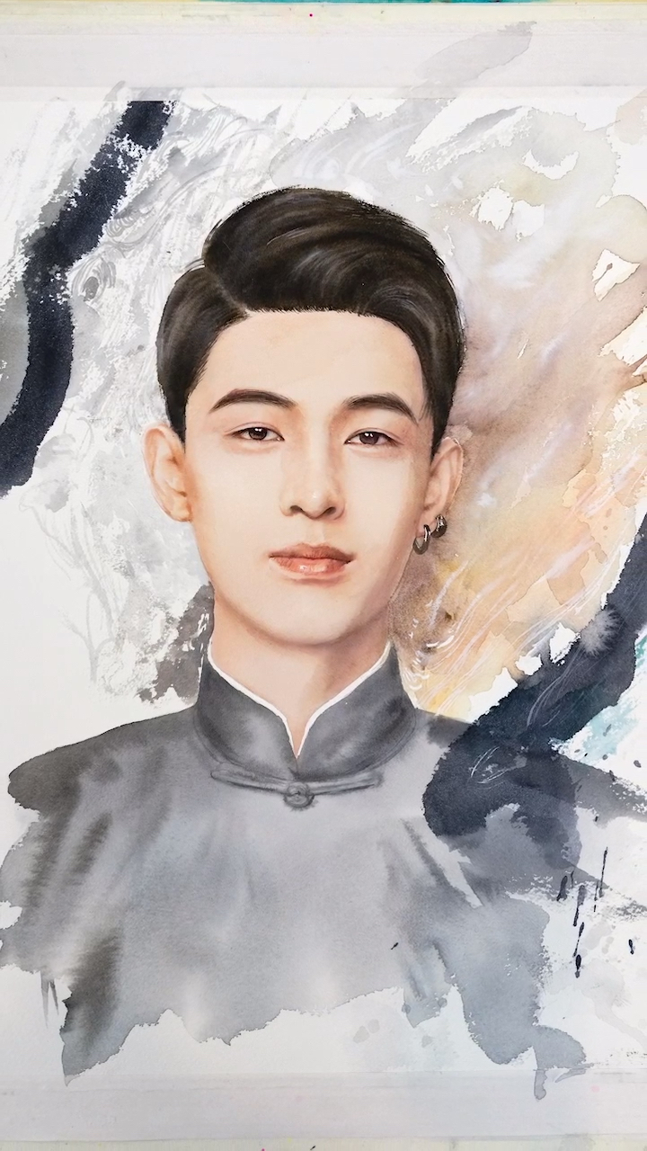 #秦宵贤#烤冷面王子来咯