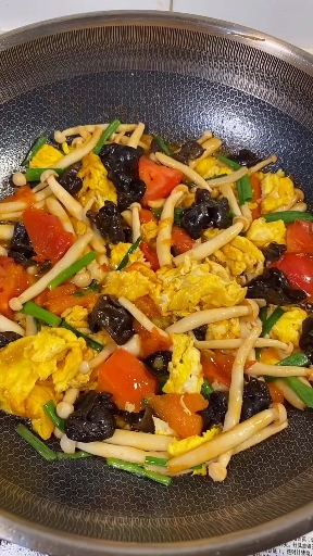 #自制美食#家常菜白玉菇的做法