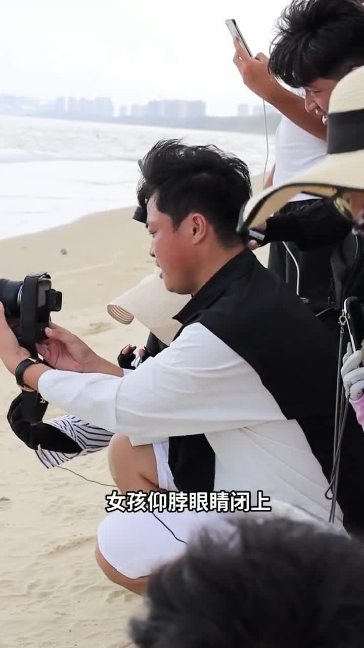 小虾米&阿昊海边泳装婚纱照