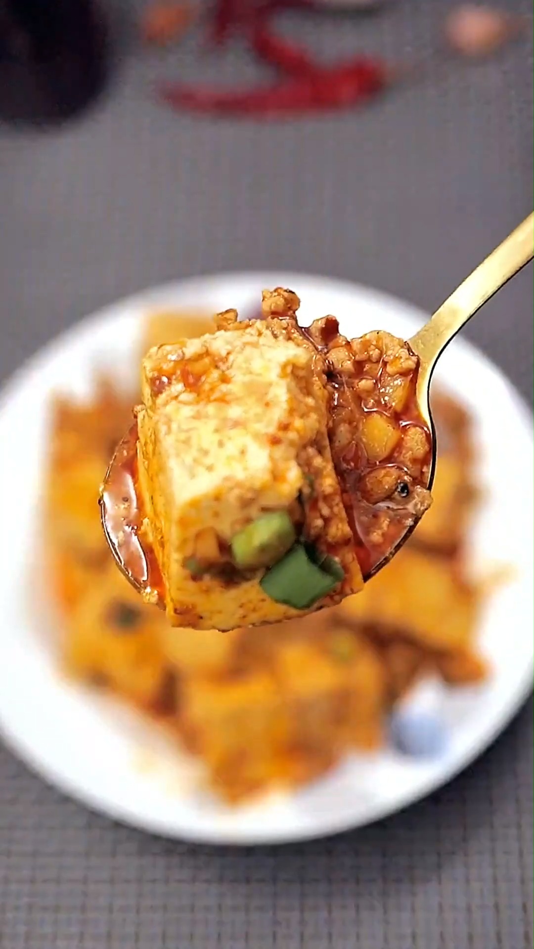 今天做了好吃又下饭的麻婆豆腐,做法非常简单!