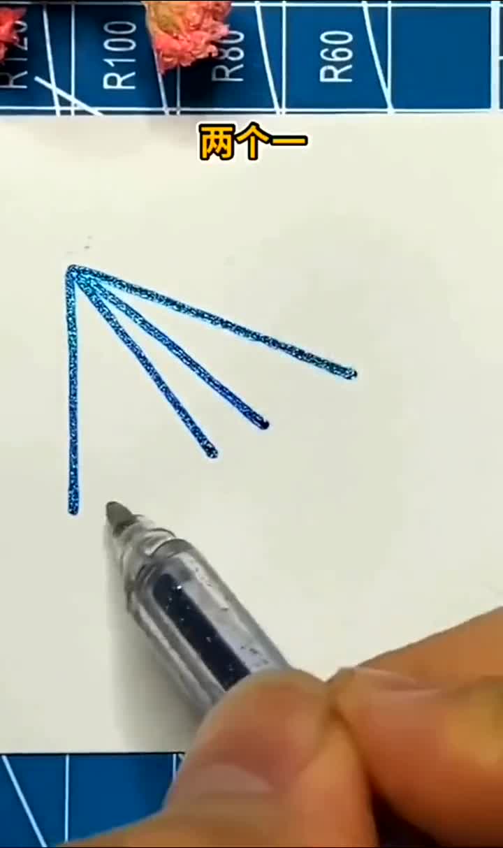 真正的简笔画,小纸飞机的画法,竟然这么简单!