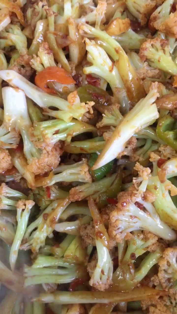 干煸有机菜花