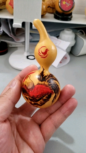 烙画葫芦~雄鸡