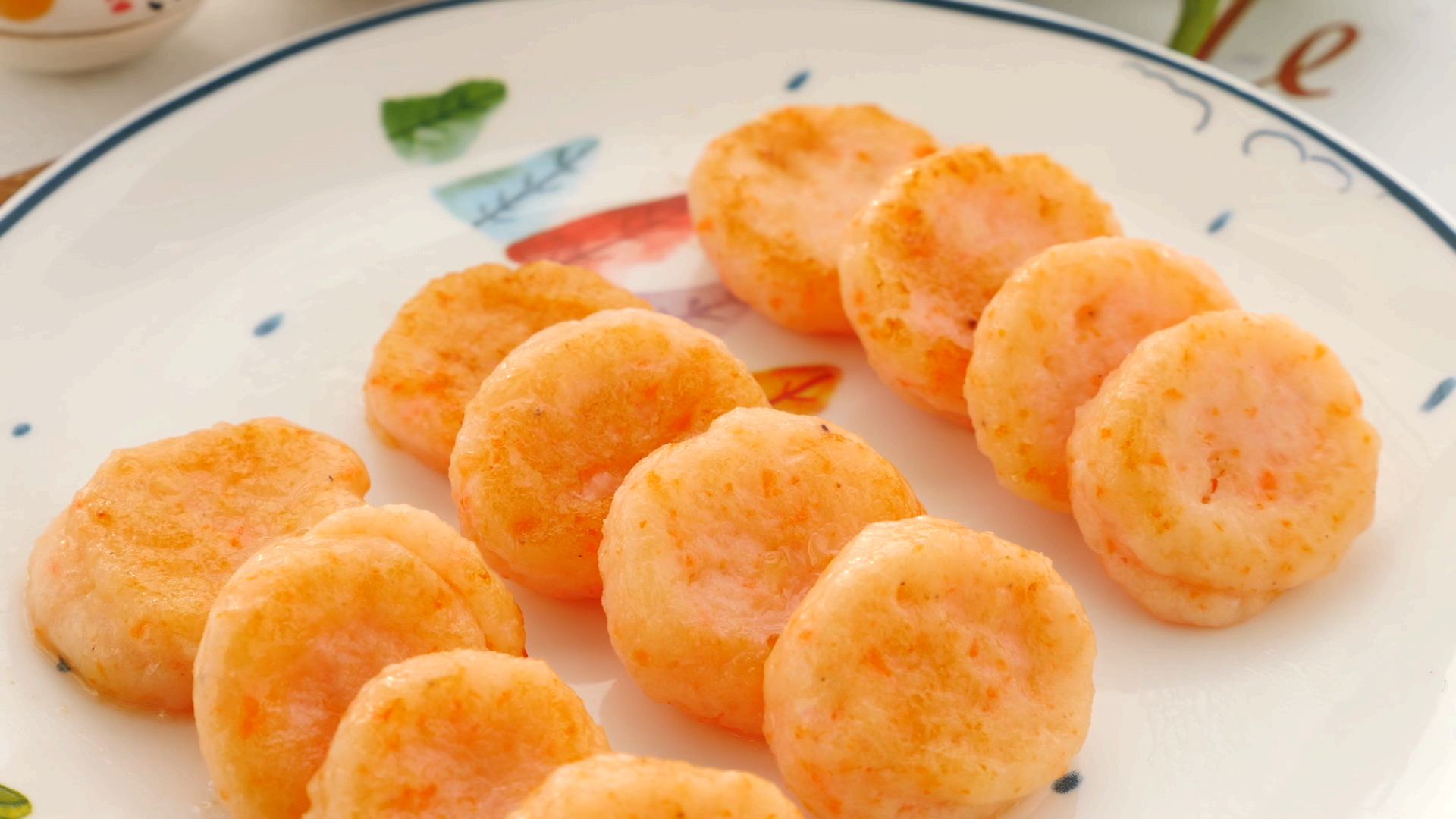 #宝宝辅食#米饭做的鲜虾饼 大人孩子都爱吃 赶紧试试吧