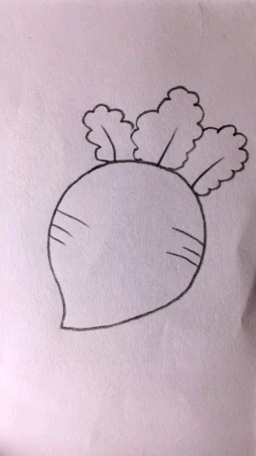 #音为有你#最简单简笔画  大萝卜