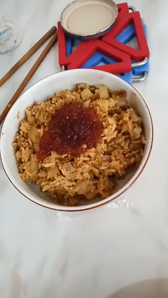 鱼子酱炒饭