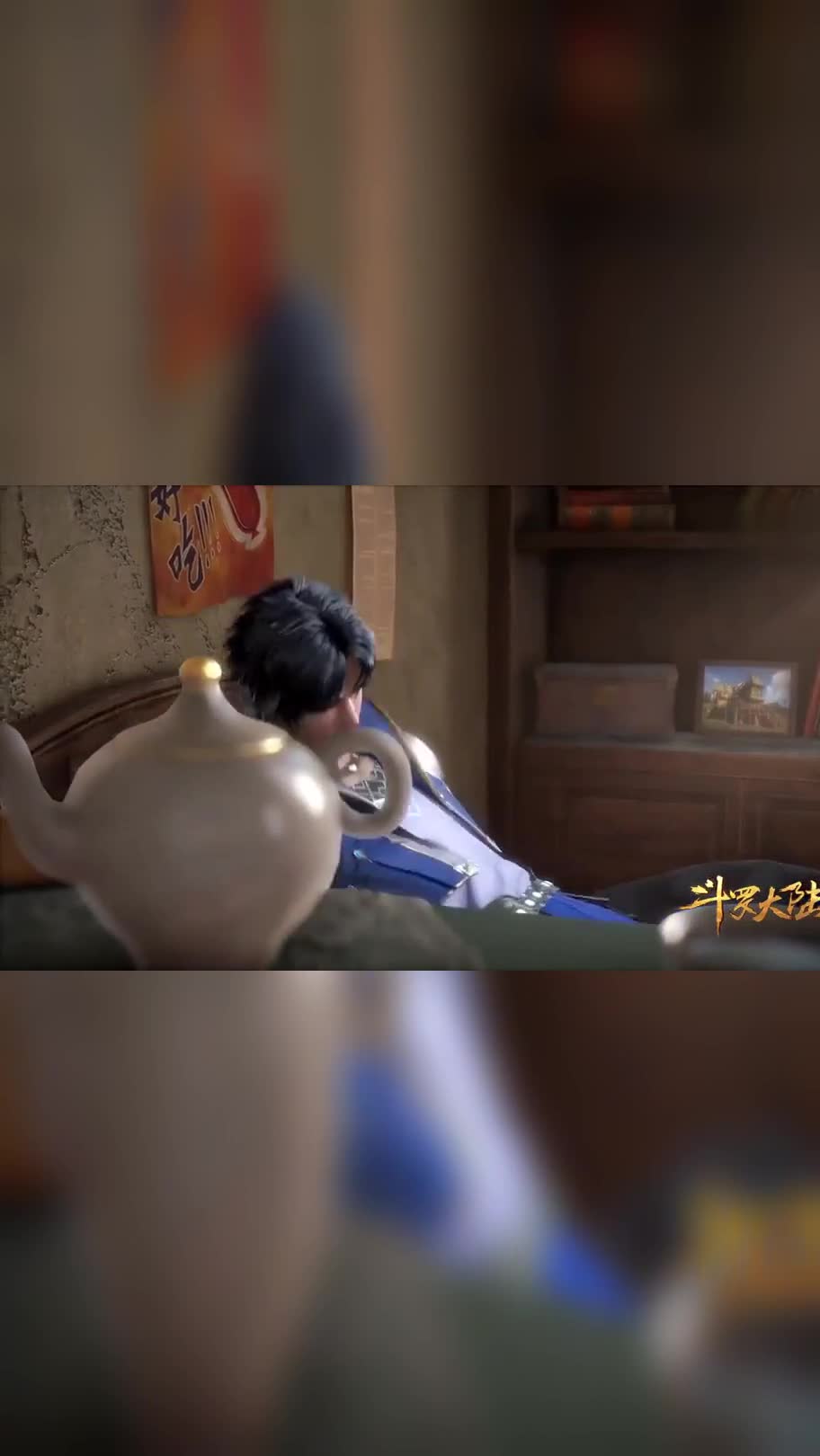 斗罗大陆:奥斯卡做起生意来还是很尽责的,房间里全是香肠宣传海报