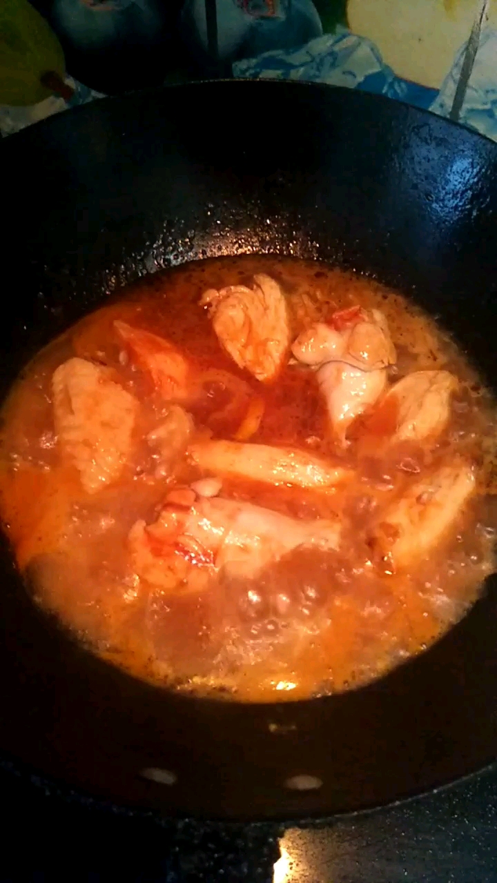 #开心扭起来#可乐鸡翅腿。