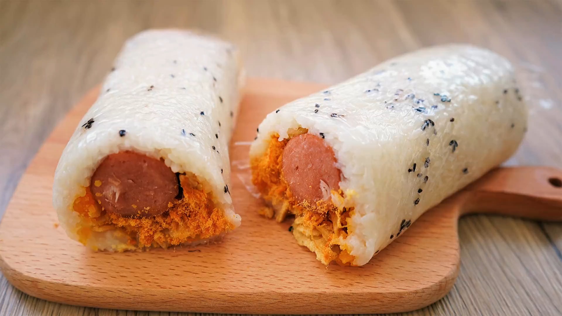 #美食#早餐不知道吃什么?好吃又简单的【粢饭团】,饱饱的能量