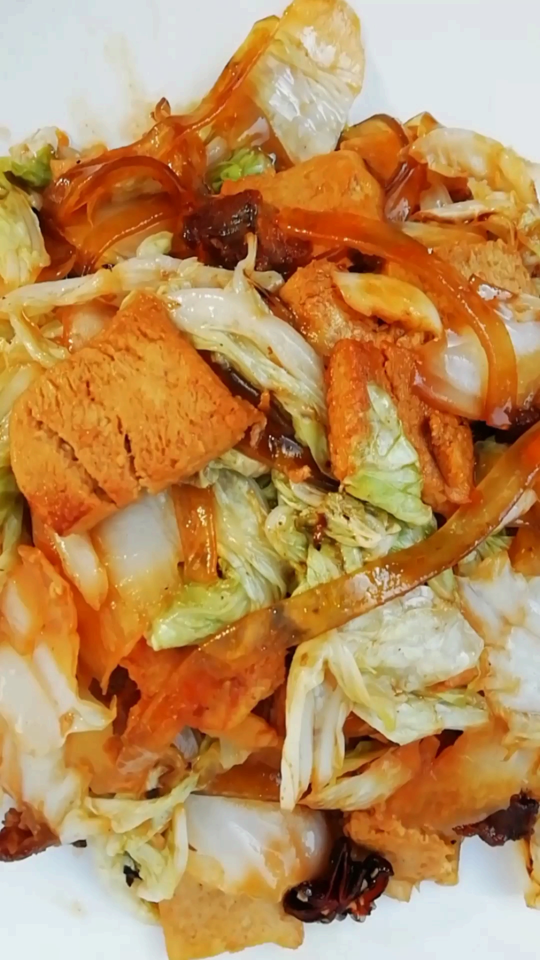 #我的秘密食谱#白菜烧豆腐正确做法,简单家常菜,不一样的味道!