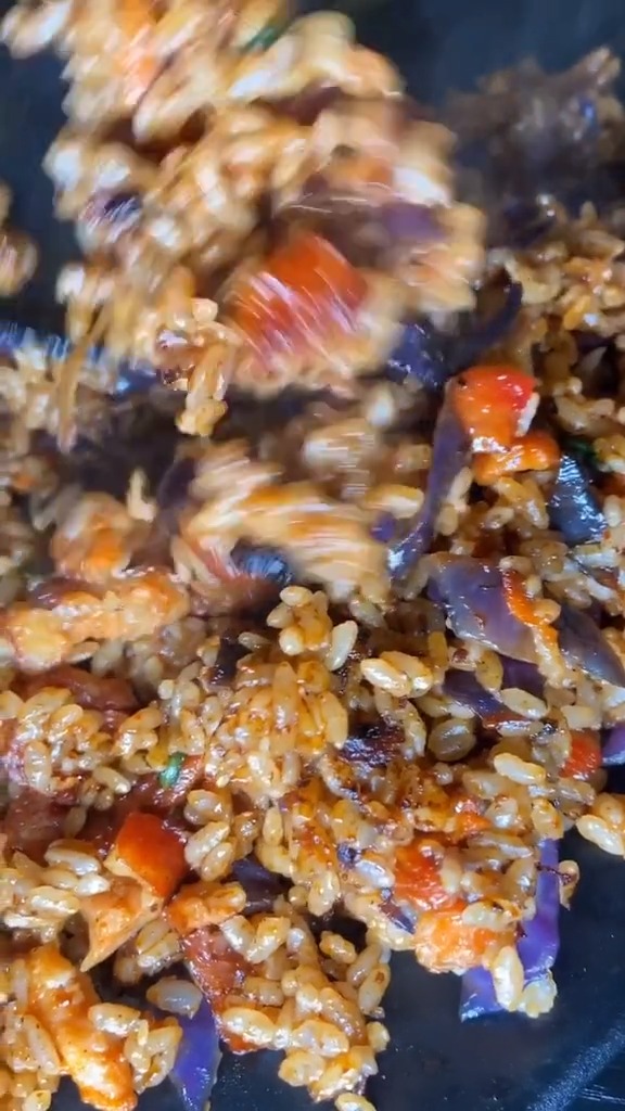 火遍东北的老啪叽串炒饭,迷的我神魂颠倒