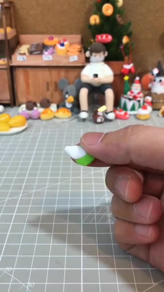 嘿!宝贝～你们的粘土蔬菜补给来喽!实不相瞒,我已经吃了几天大白菜了...粘土,手工,蔬菜