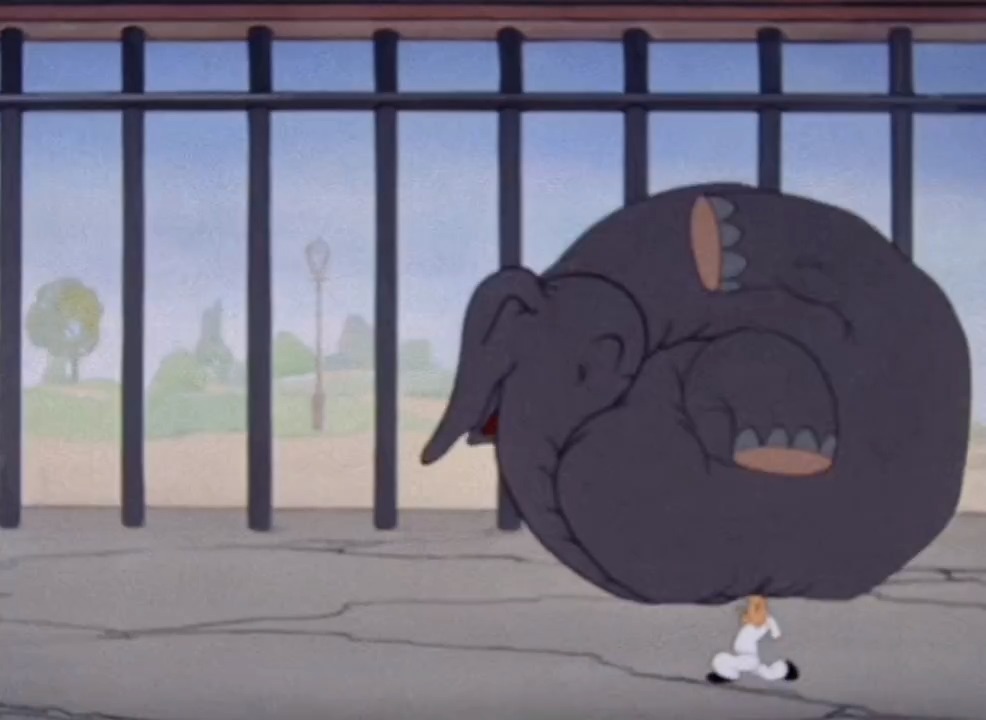 大力水手经典名场面,波派为救奥利弗,勇闯动物园