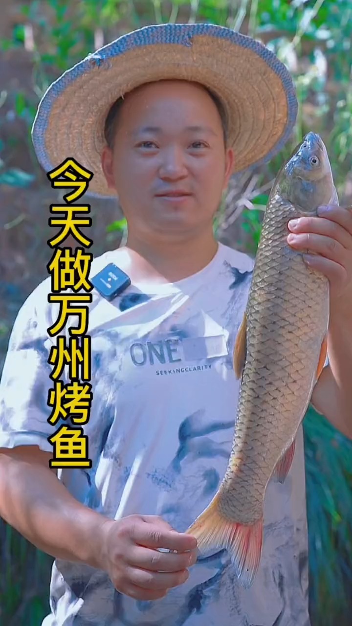 在家如何做出好吃的万州烤鱼!估计大排档老板看了得痛苦三天#我的乡村生活