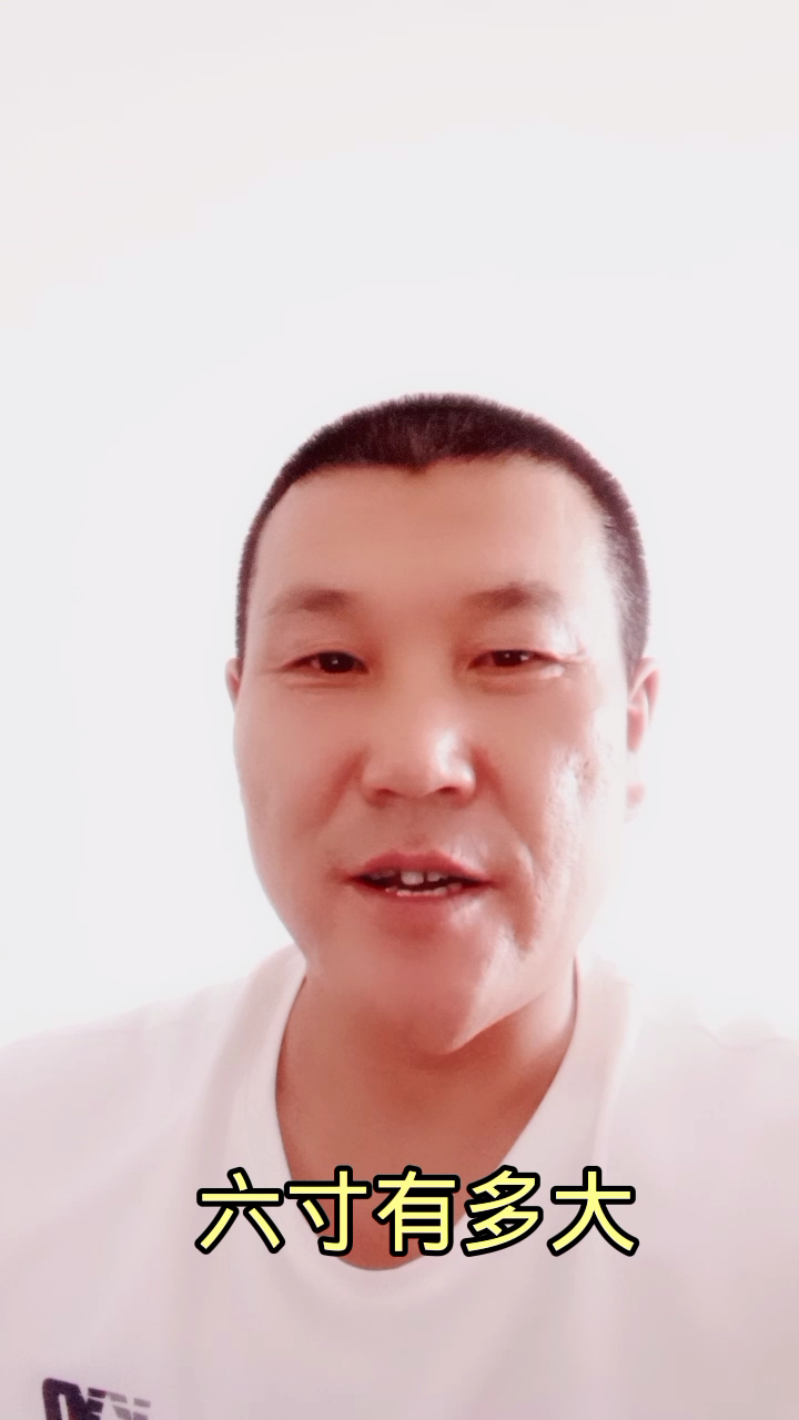 我告诉你,六寸有多大?