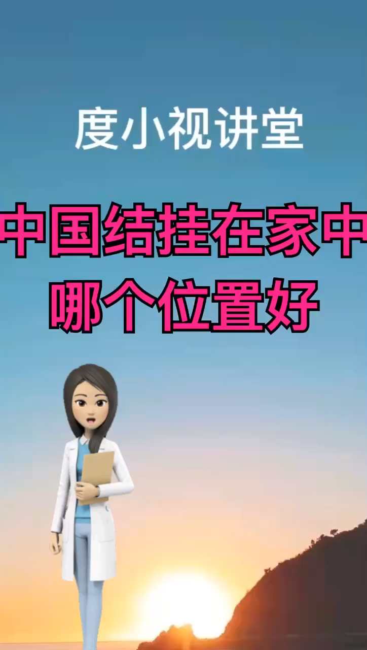 中国结挂家中哪个位置好