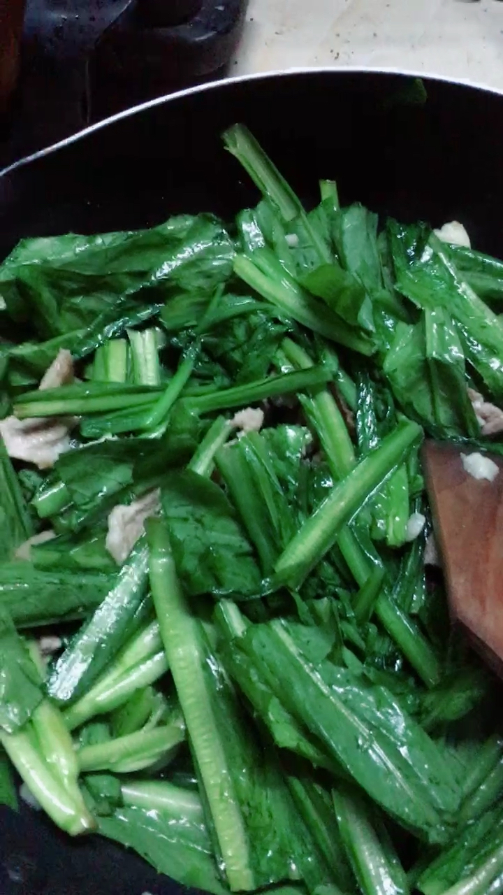 猪肉炒青菜下集