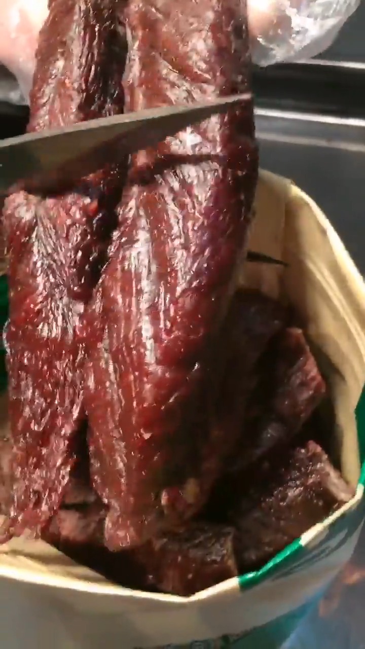 #成吉思汗军粮,给我无穷力量#。#牛肉干#美食#