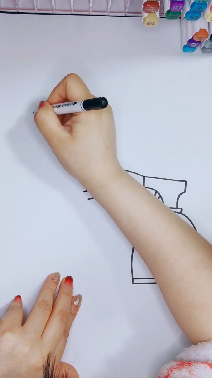 向病毒拿出武器,赶紧画出来教育孩子吧