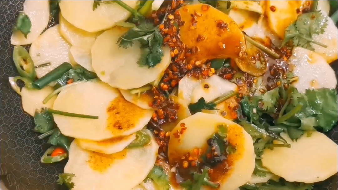 好吃美味椒盐土豆片