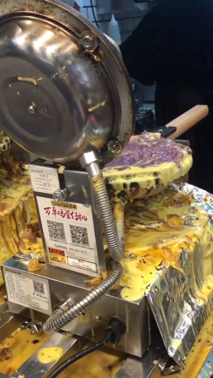 #贴秋膘#香港非常有名的鸡蛋仔,是不是特别的有食欲