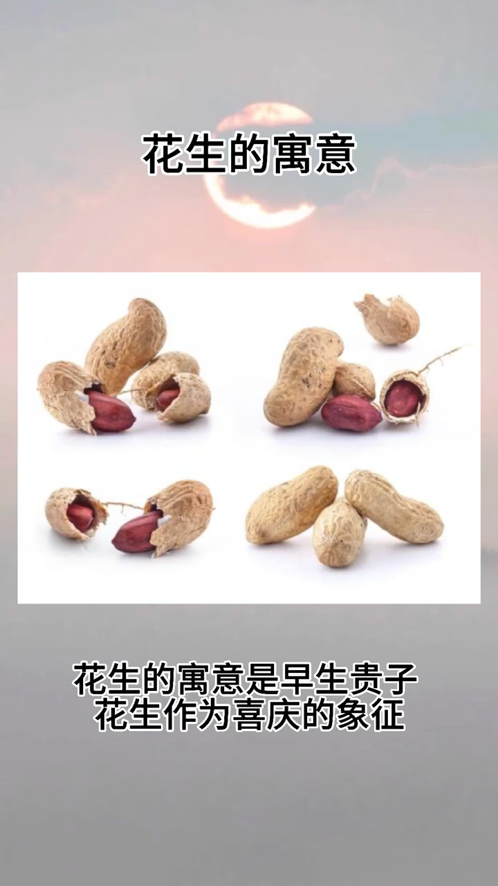 花生的寓意   